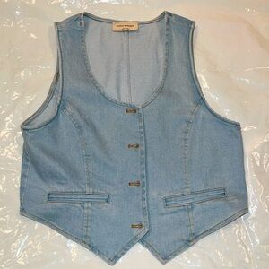 Denim vest